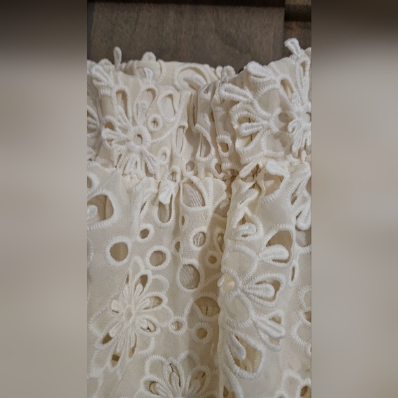 MISA Hylton for INC Eyelet Skirt in Cream . Size XXL NWT - Picture 7 of 13